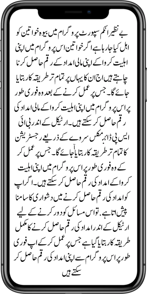 Latest Method 2024 BISP Online Registration