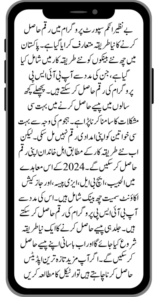 How To Cheak Eligibility For the BISP 