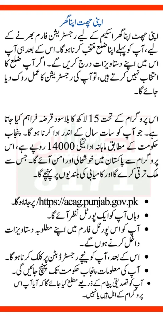 Apni Chhat Apna Ghar Phase Two Latest Update