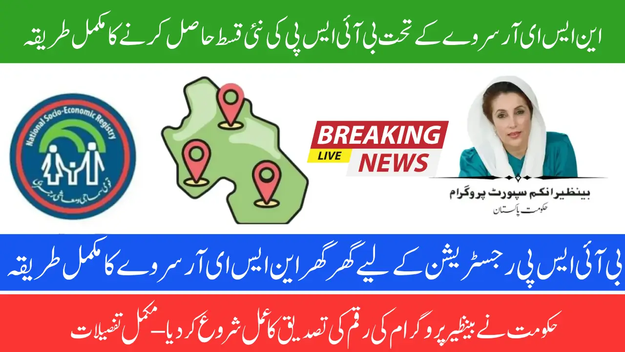 BISP 8171 New Payment Verification by NSER Survey