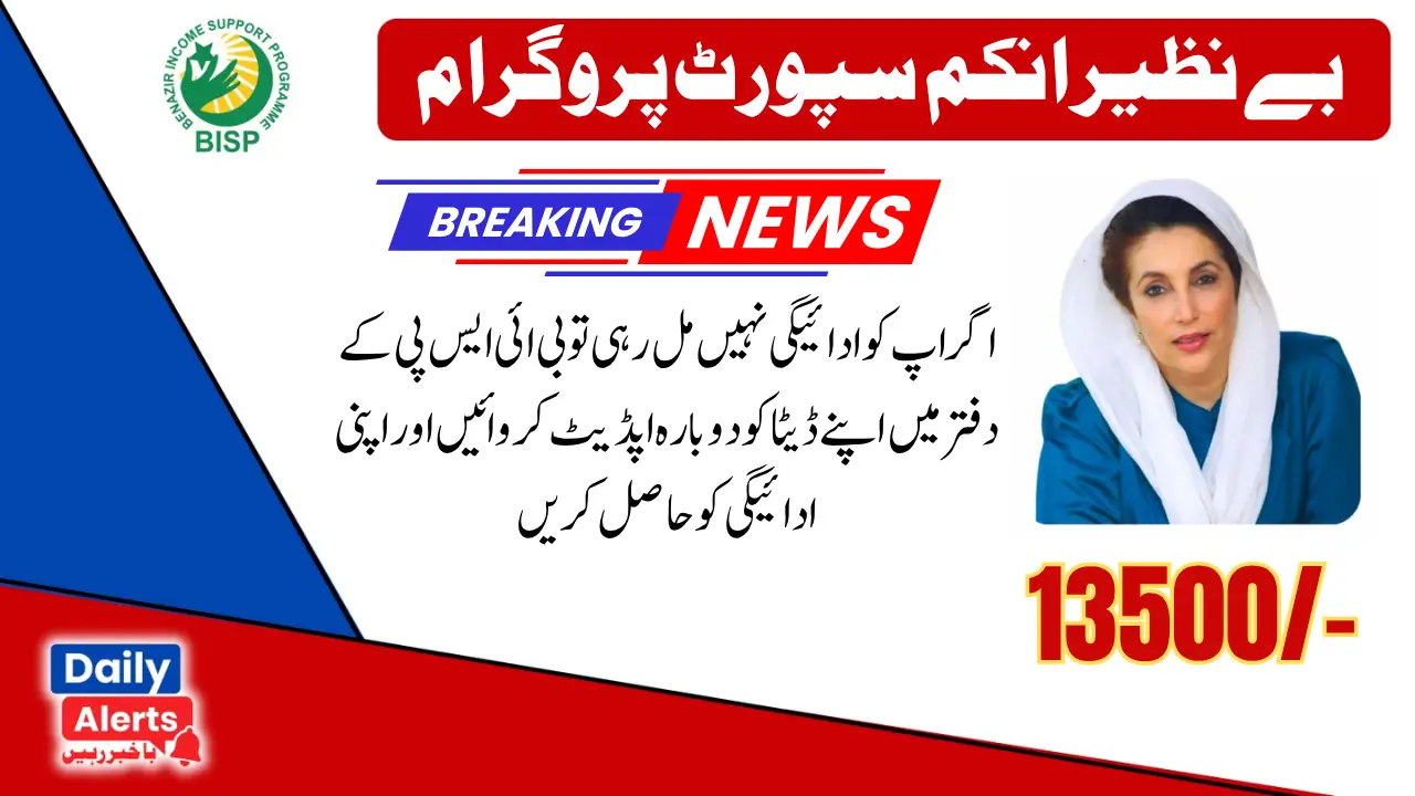 BISP Program 8171 Payment New Registration 2025