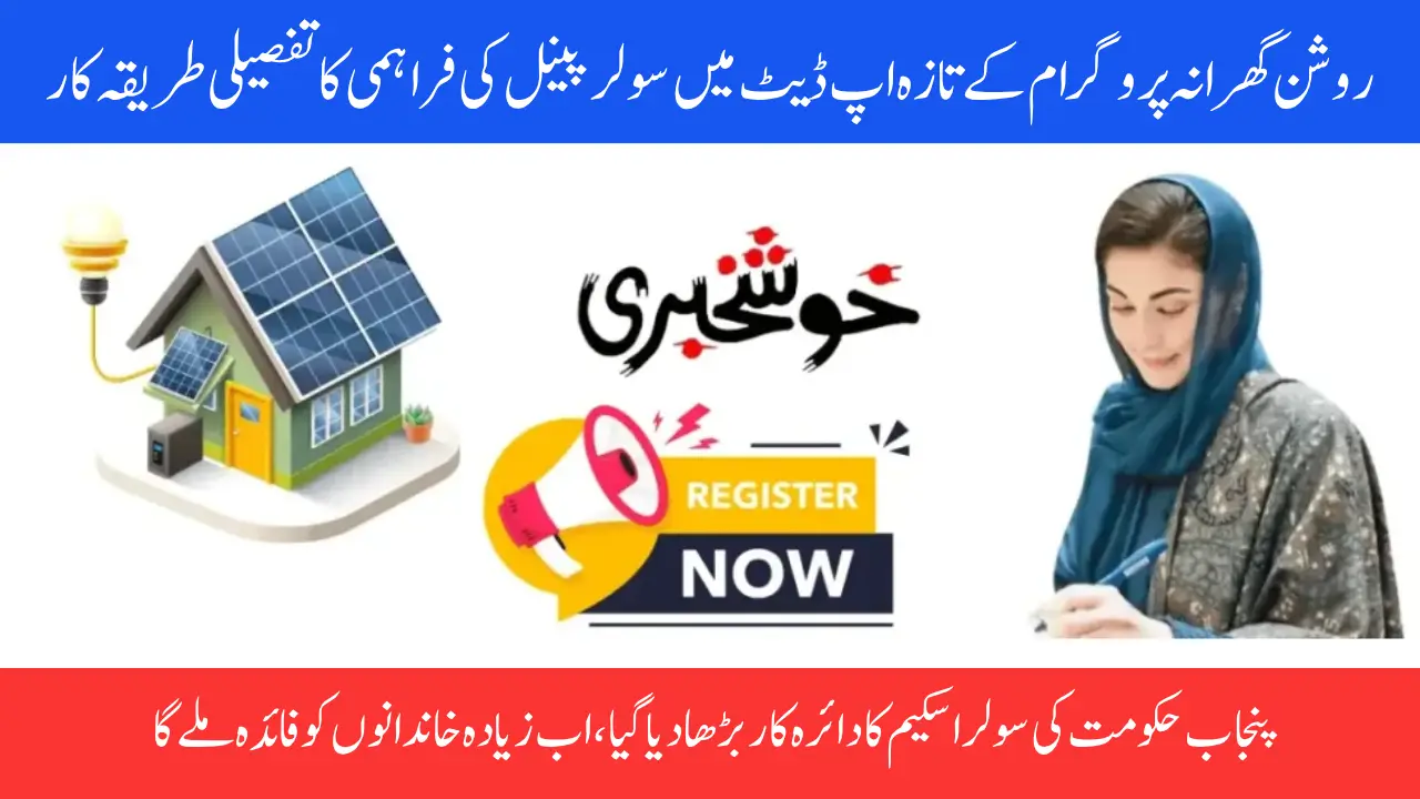 How to Get Solar Panels Now with the Roshan Gharana Scheme Latest Update
