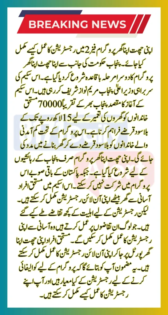 Apni Chhat Apna Ghar 