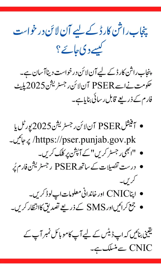 How to Apply for Punjab Ration Card Online