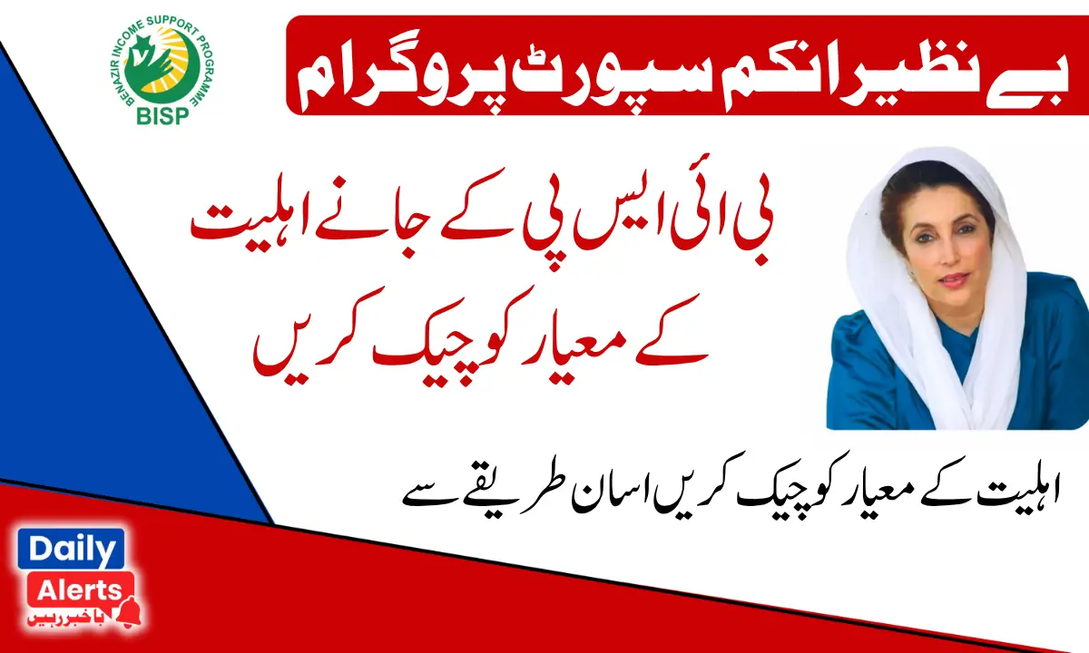 Check BISP 8171 June 2025 Eligibility Status Through Authorized BISP Agents