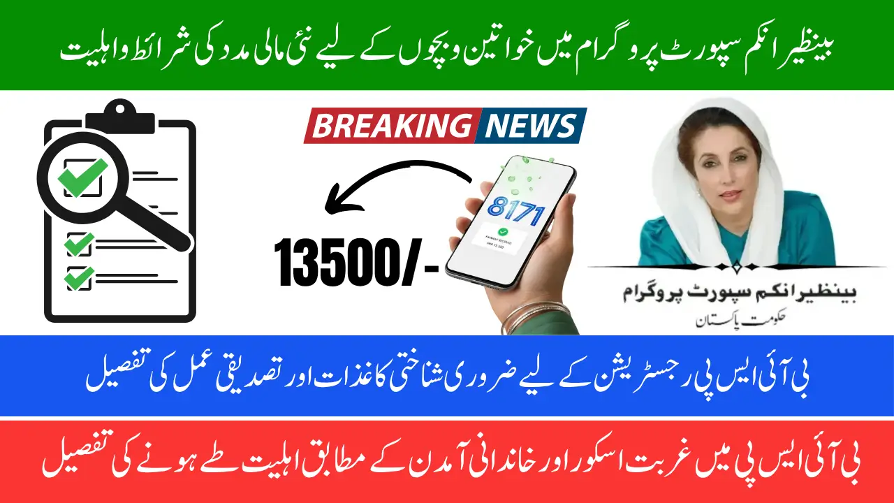 BISP 2025 Women Children Support – Complete Guide to New Relief Package