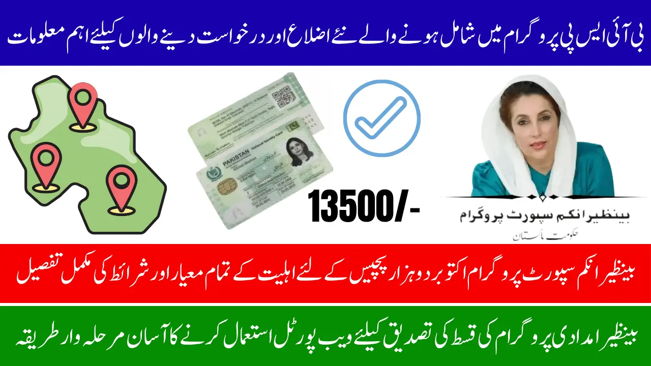 BISP 8171 Eligible Districts List October 2025 – Who Can Apply This Month?