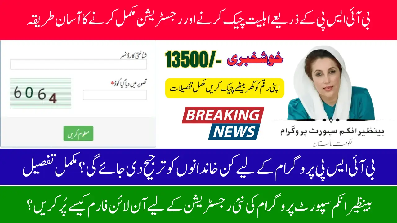 BISP 8171 Online Registration 2025: Check Eligibility and Apply Online Today!