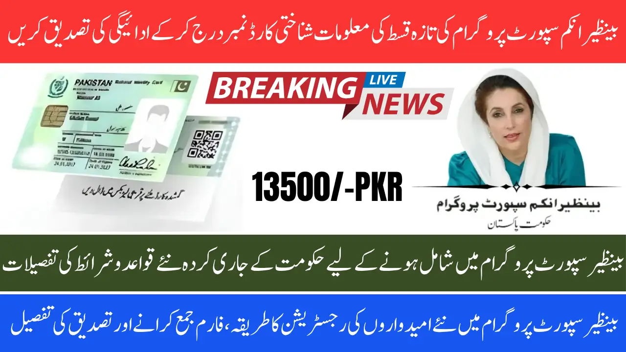 BISP 8171 Payment Status – Check CNIC Online for Latest Update