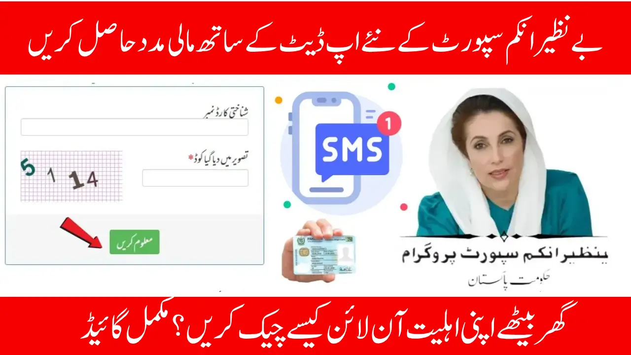8171 Benazir Income Support 2025 New Update – Check Your Eligibility Online Now