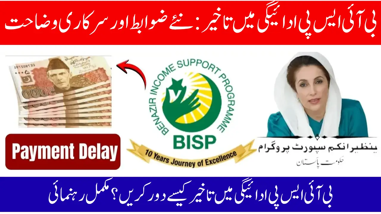BISP 8171 Payment Delay Reasons 2025 – Latest Official Update