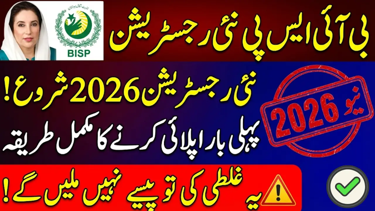 First Time BISP Registration? Follow These Steps 2026
