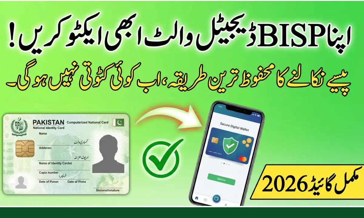BISP Wallet Account 2026 – Complete Guide for Beneficiaries
